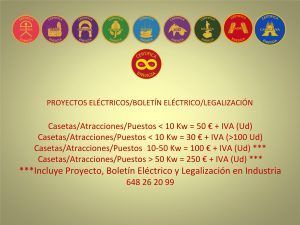 Boletín Eléctrico Casetas